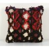 Vintage Handwoven Multi Color Turkish Flokati Rug Shagy | Sham in Linens & Bedding by Vintage Pillows Store. Item made of cotton with fiber