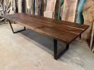 Walnut Dining Table | Tables by Good Wood Brothers. Item made of walnut works with mid century modern style