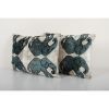 Elephant Pattern Silk Ikat VelvetPillow Cover - Unique Home | Cushion in Pillows by Vintage Pillows Store