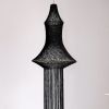 Samira Macrame Lamp - Black | Pendants by Hamimi