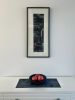 Table Runner Merino Wool 'Rake' Charcoal | Linens & Bedding by Lorraine Tuson