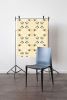 Lesson No. 7, Ochre | Fabric in Linens & Bedding by Philomela Textiles & Wallpaper. Item made of cotton