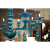 Alan Mizrahi WM118 Aquamarine Murano | Chandeliers by Alan Mizrahi Lighting Design