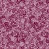 All the Flowers Magenta on Pink - Wallpaper Large Print | Wall Treatments by Sean Martorana. Item made of paper