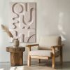 Unique Textured Relief Artwork - Sculptural Painting - Sandy White Decor - 3D Wall Art - Handmade Housewarming Gift - Wabi Sabi Interior | Wall Sculpture in Wall Hangings by Vaiva Art Atelier