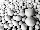 Sphere Wall Sculpture, Bubbles wall sculpture, white | Wall Hangings by Natasha Kanevski. Item made of canvas works with minimalism & contemporary style