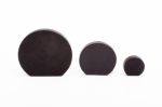 Globe 50 Black Aluminum | Knob in Hardware by Windborne Studios. Item composed of aluminum