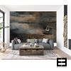 Ember Veil — Abstract Luxury Wallpaper Mural | Wall Treatments by ELLE WALLS