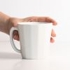 Monday Mug - Handmade Porcelain Coffee Cup | Drinkware by The Bright Angle. Item made of ceramic