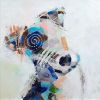Course Dog | Oil And Acrylic Painting in Paintings by Sorelle Gallery