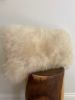 20” x 12” Sheepskin Lumbar | Cushion in Pillows by East Perry. Item composed of fiber