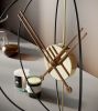 Atom 50 | Clock in Decorative Objects by MCLOCKS. Item composed of wood and steel