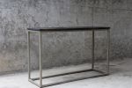Modern Metal & Wood Console Table | Tables by Hazel Oak Farms. Item made of wood with metal