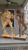 Q.U.E.E.N. | Sculptures by Jackie Braitman. Item composed of wood