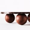 Sphere Round Sofa Table Emperador | Work by District Loom