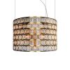 AM9611 Valentino Lenses Circular | Chandeliers by Alan Mizrahi Lighting Design