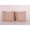 Pair Suzani Silk Cushion Cover from Uzbekistan, Set of Two E | Pillows by Vintage Pillows Store