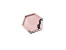 Blush Hex Tray | Decorative Tray in Decorative Objects by RAW & UNIQ