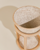 Reservoir Table Planter, Sand | Vases & Vessels by SIN. Item composed of ceramic