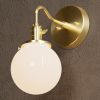 Alford - 6" Globe | Sconces by Illuminate Vintage. Item made of brass