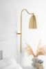 Bedside Light - Model No. 7896 | Sconces by Peared Creation. Item composed of brass