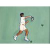 Backhand | Oil And Acrylic Painting in Paintings by Nicole Simms
