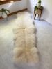 Double Sheepskin in Golden White (One-of-a-Kind) | Area Rug in Rugs by East Perry. Item made of fiber
