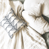 Arrows | Organic Cotton Pillow | Sham in Linens & Bedding by Little Korboose. Item made of cotton