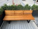 Outdoor Ash Bench | Benches & Ottomans by Good Wood Brothers. Item made of wood works with contemporary style