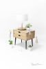 Mid-Century Scandinavian Side Table | Tables by Manuel Barrera Habitables. Item made of oak wood
