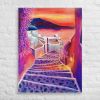 Canvas Print – Warm Embrace – Romantic Evening Landscape Art | Work by Eman's Gallery