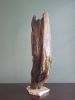 Driftwood Sculpture "Havana" with Marble Base | Sculptures by Sculptured By Nature  By John Walker. Item made of wood works with minimalism style