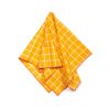 Tepache Yellow Windowpane Cloth Dinner Napkins, Set of 2 | Linens & Bedding by Willow Ship