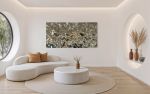 Aqua High Wave Wall Décor Horizontal | Decorative Objects by PlusObject