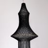 Samira Macrame Lamp - Black | Pendants by Hamimi