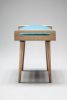 Stool Upholstered | Chairs by Manuel Barrera Habitables. Item made of oak wood