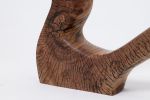 Still Stand Abstract Wood Sculpture, Chainsaw Carved, Walnut | Sculptures by Logniture