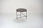 StiltS - Sahara noir black marble side table | Tables by DFdesignLab - Nicola Di Froscia. Item made of steel & marble compatible with minimalism and modern style