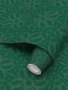 Sargassum Seaweed II - Green Pattern | Wallpaper in Wall Treatments by Sean Martorana. Item made of paper