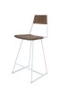 Clarkester Counter Stool 26"H | Chairs by Tronk Design. Item made of maple wood with steel
