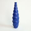 Tower in Cobalt | Vase in Vases & Vessels by by Alejandra Design. Item composed of ceramic