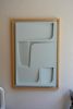 No. 18 Japandi Plaster Wall Relief - Scandinavian Neutral Decor | Wall Sculpture in Wall Hangings by Joseph Aurelius