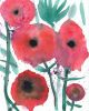 Poppies - Original Watercolor | Watercolor Painting in Paintings by Rita Winkler - "My Art, My Shop" (original watercolors by artist with Down syndrome). Item made of paper works with contemporary & modern style