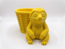 Sloth Wicker Planter | Plant Stand in Plants & Landscape by Kimi Craft Corner