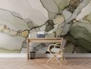 Green Earth — Abstract Luxury Wallpaper Mural | Wall Treatments by ELLE WALLS