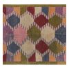 1970 Vintage Handmade Turkish Small Shaggy Tulu Rug 3'7'' X | Area Rug in Rugs by Vintage Pillows Store