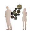 Tropical Forest | Wall Sculpture in Wall Hangings by Studio DeSimoneWayland. Item composed of ceramic in boho or contemporary style