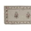 Vintage Needlepoint Turkish Kilim Runner with Floral Motifs | Runner Rug in Rugs by Vintage Pillows Store. Item composed of cotton and fiber