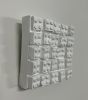 Bricks 4"x4" | Mixed Media in Paintings by Emeline Tate. Item made of canvas with synthetic