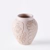 Frida Vase Small White | Work by District Loom